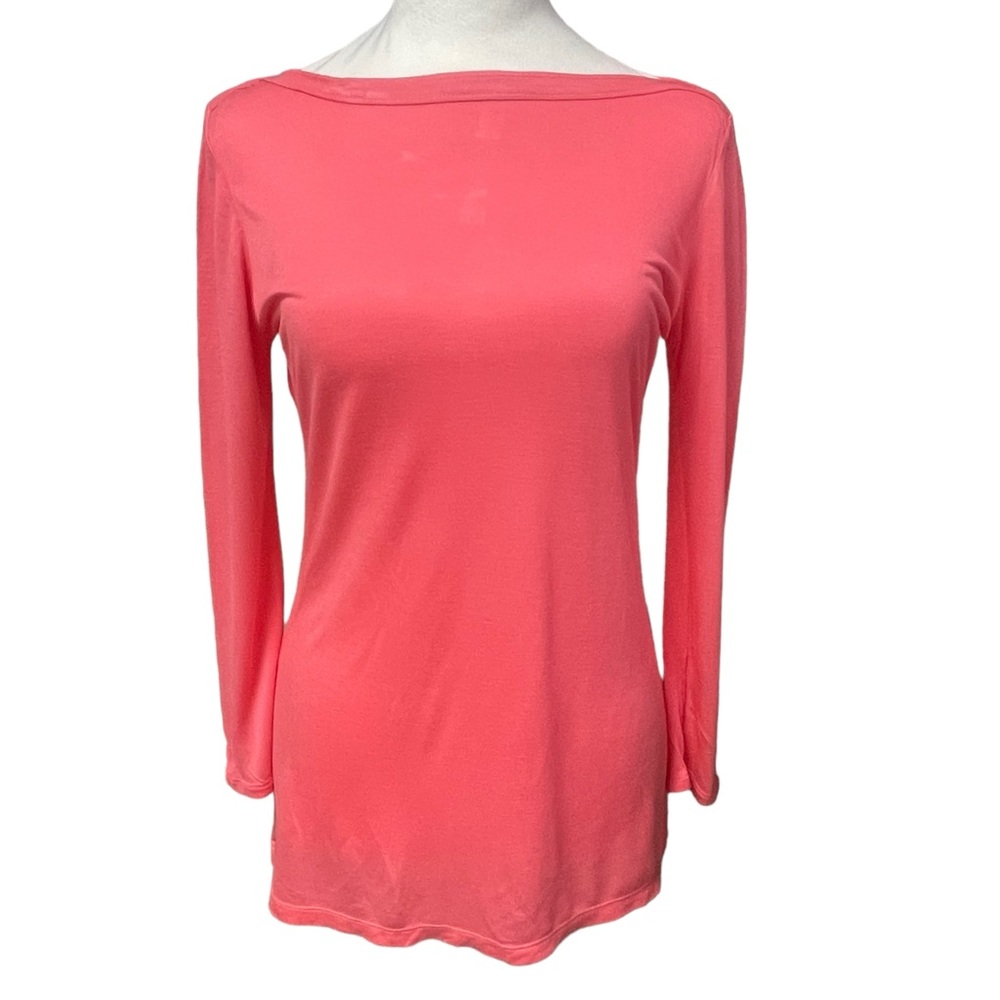 GAP. Medium. Pink/Salmon. Long sleeve. Lightweight. Excellent condition.